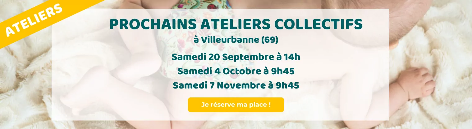 Ateliers collectifs couches lavables
