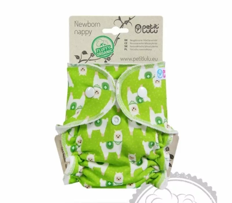 Couche Classique Petit Lulu Fluffy Organic Nouveau-né