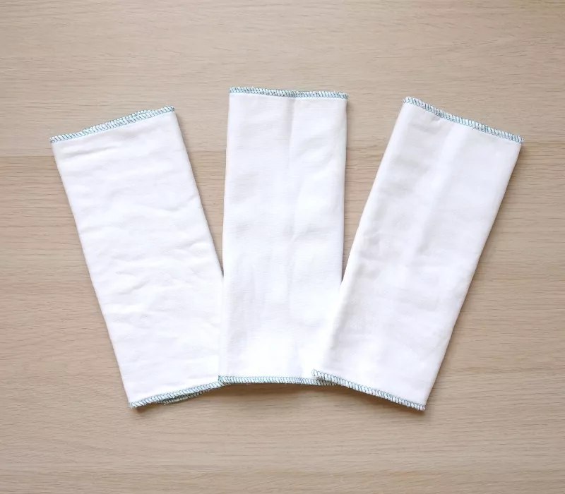 OCCASION - Lot de 3 inserts en coton bio Lulu Nature